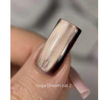 Gel polish Saga Dream Cat Cat`s Eye No. 02, 10 ml