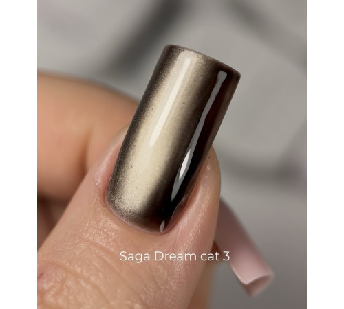 Гель-лак Saga Dream Cat Котяче Око №03, 10 мл