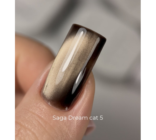 Гель-лак Saga Dream Cat Котяче Око №05, 10 мл