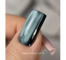 Гель-лак Saga Dream Cat Котяче Око №08, 10 мл