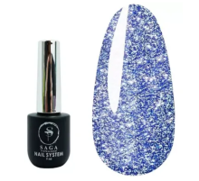 Gel polish SAGA Fiery No. 11 reflective, 9 ml
