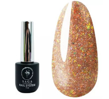 Gel polish SAGA Fiery No. 20 reflective, 9 ml