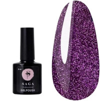 Gel polish SAGA Fiery No. 26 reflective, 9 ml