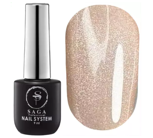 Гель-лак Saga GLOW CAT Котяче Око №05 беж, 10 мл