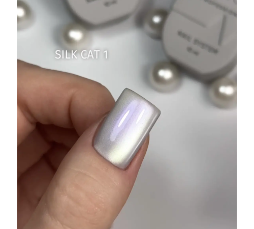 Гель-лак Saga Silk Cat Котяче Око №01, 10 мл