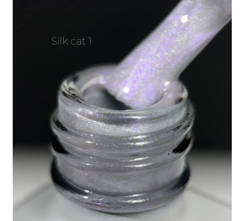 Gel polish Saga Silk Cat Cat`s Eye No. 01, 10 ml