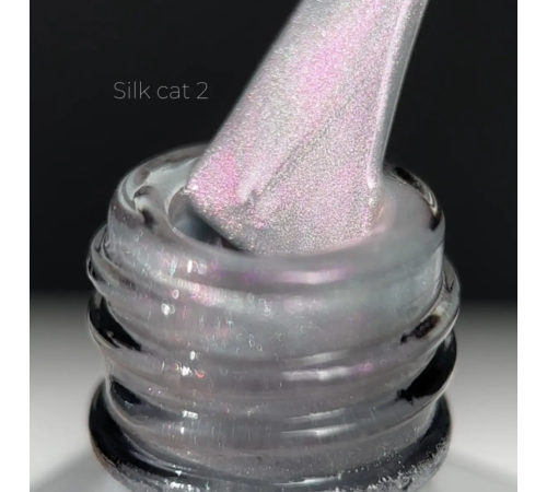 Гель-лак Saga Silk Cat Котяче Око №02, 10 мл