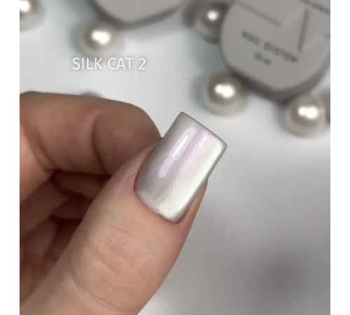 Гель-лак Saga Silk Cat Котяче Око №02, 10 мл