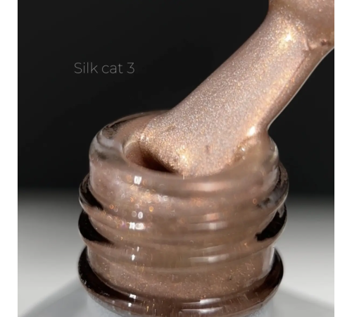 Гель-лак Saga Silk Cat Котяче Око №03, 10 мл