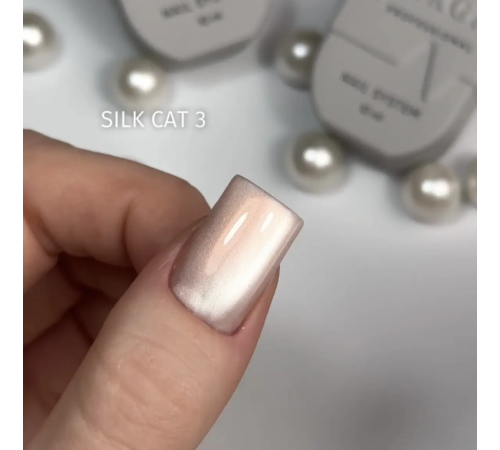 Гель-лак Saga Silk Cat Котяче Око №03, 10 мл