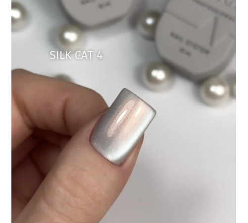 Гель-лак Saga Silk Cat Котяче Око №04, 10 мл