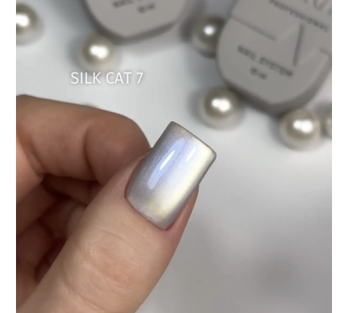 Гель-лак Saga Silk Cat Котяче Око №07, 10 мл