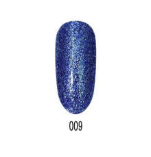 Гель-лак Starlet Platinum Glitter shine №009 10 мл