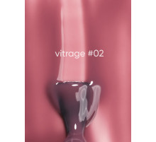 Гель-лак вітражний DARK Vitrage №002, пурпурний, 6 мл