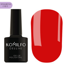 Гель-лак Гель-лак для нігтів Komilfo Red Code №001 HEMA /TPO Free, 8 мл