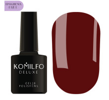 Gel polish Gel nail polish Komilfo Red Code №005 HEMA /TPO Free, 8 ml