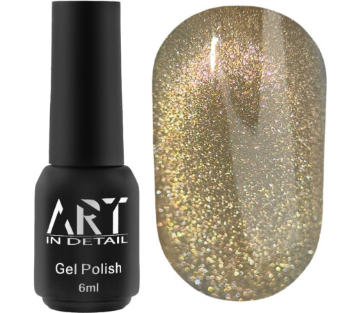 Гель-лак для нігтів ART Charm Eye Cat №CC006, котяче око, 6 мл