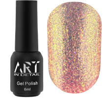 Gel nail polish ART Rainbow Splash No. RS001, pink, 6 ml