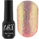Гель-лак для нігтів ART Rainbow Splash №RS001, рожевий, 6 мл