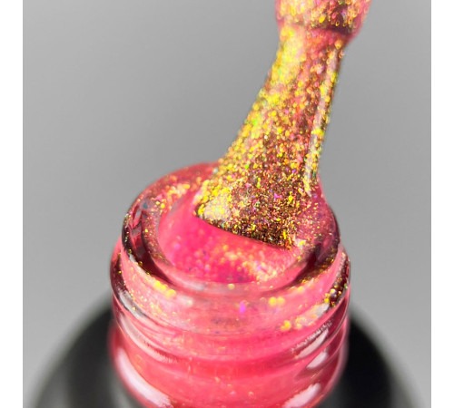 Гель-лак для нігтів ART Rainbow Splash №RS001, рожевий, 6 мл