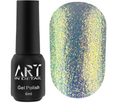 Гель-лак для нігтів ART Rainbow Splash №RS002, блакитний, 6 мл
