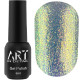 Гель-лак для нігтів ART Rainbow Splash №RS002, блакитний, 6 мл