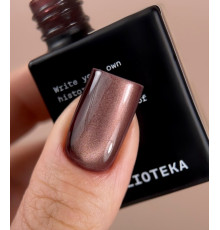 Гель-лак для ногтей BIBLIOTEKA Cat Eye №07 Wine Flare, кошачий глаз, винный, 10 мл