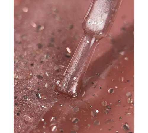 Гель-лак для нігтів BIBLIOTEKA Cat Eye №20 Sorbet, котяче око, пудровий рожевий, 10 мл