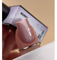 Гель-лак для нігтів BIBLIOTEKA Cat Eye №21 Berry, котяче око, холодний рожевий, 10 мл