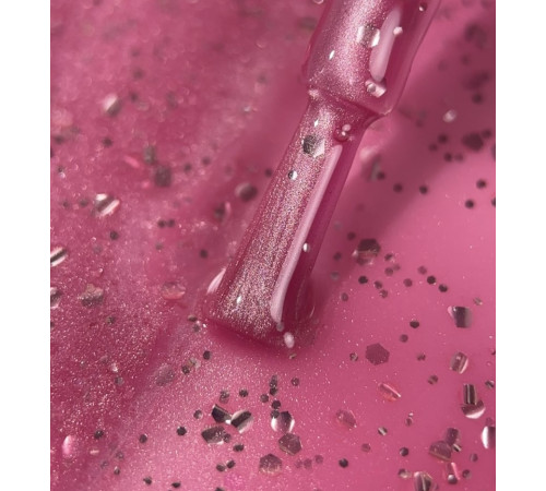 Гель-лак для ногтей BIBLIOTEKA Cat Eye №22 Raspberry, кошачий глаз, ягодный розовый, 10 мл