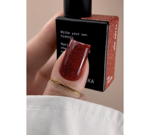 Гель-лак для нігтів BIBLIOTEKA Flash Gel Polish Red, червоний, 10 мл