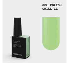 Гель-лак для нігтів BIBLIOTEKA №011 Chill, м'ята, 10 мл