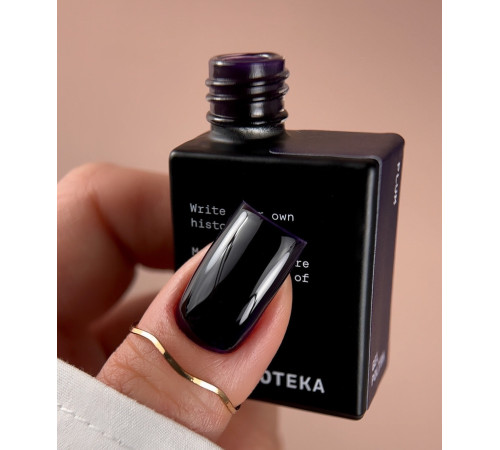 Гель-лак для нігтів BIBLIOTEKA №021 Plum, слива, 10 мл