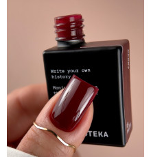 Гель-лак для нігтів BIBLIOTEKA №023 Berry, ягода, 10 мл