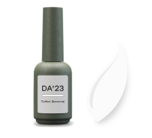 Nail gel polish DA_23 Cotton, cotton, white, 14 ml