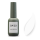 Гель-лак для нігтів DA_23 Cotton, бавовна, білий, 14 мл