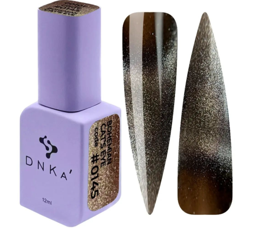 Гель-лак для нігтів DNKA Bohemian Cat Eye №0012, котяче око, 12 мл