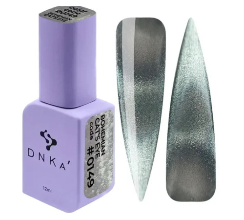 Гель-лак для нігтів DNKA Bohemian Cat Eye №0149, котяче око, 12 мл