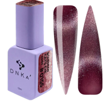 Гель-лак для нігтів DNKA Bohemian Cat Eye №0155, котяче око, 12 мл