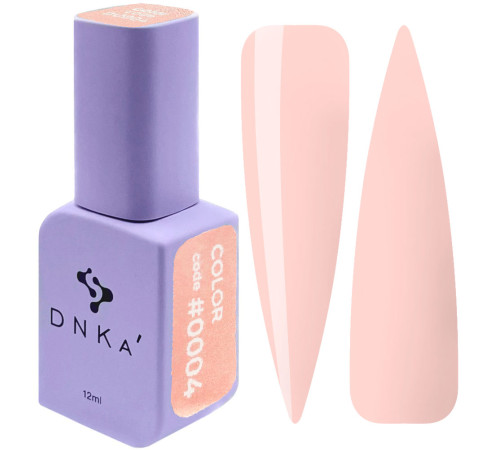 Гель-лак для нігтів DNKA Color №004, 12 мл