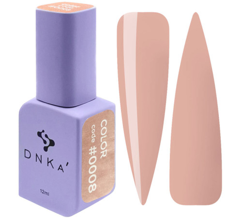 Гель-лак для нігтів DNKA Color №008, 12 мл