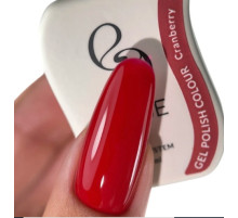 Else Colour Gel Nail Polish No. 006 Cranberry, deep red, 12 ml