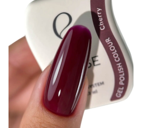 Гель-лак для нігтів Else Colour №009 Cherry, вишневий, 12 мл