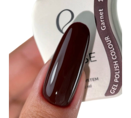 Гель-лак для нігтів Else Colour №010 Garnet, гранатовий, 12 мл