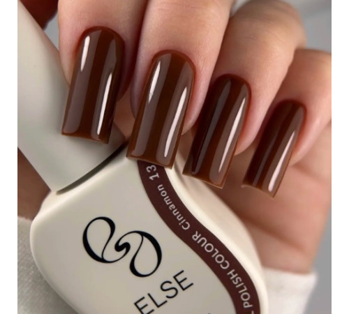 Гель-лак для нігтів Else Colour №013 Cinnamon, коричневий, 12 мл