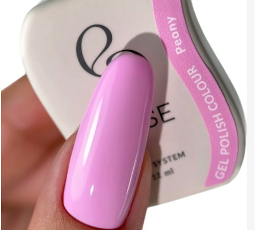 Гель-лак для нігтів Else Colour №022 Peony, холодний рожевий, 12 мл