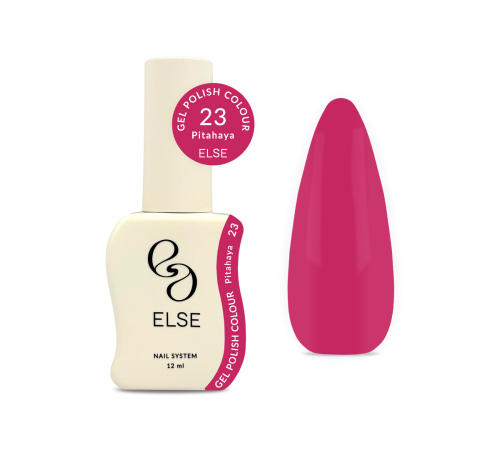 Гель-лак для нігтів Else Colour №023 Pitahaya, фуксія, 12 мл