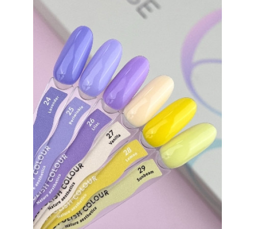 Гель-лак для нігтів Else Colour №024 Lavander, лавандовий, 12 мл