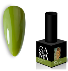 Гель-лак для нігтів GaMa Art collection №085 Botticelli олива, 10 мл