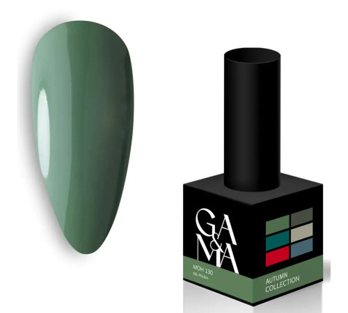 Гель-лак для нігтів GaMa Autumn collection №130 мох, 10 мл